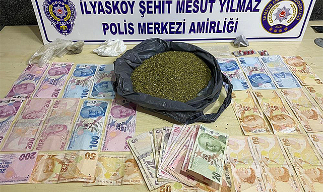 Üzerinde ve evinde uyuşturucu ele geçen şahıs gözaltına alındı