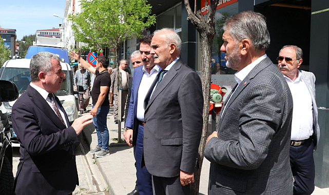 Yılmaz'dan Havza'ya teşekkür ziyareti