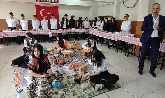 Yöresel Lezzetler Yarışması'nda renkli anlar