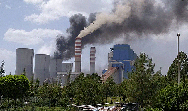 Afşin-Elbistan B Termik Santrali'nde yangın