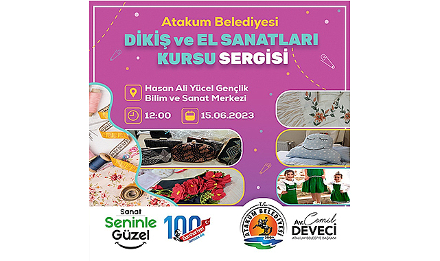 Atakum’da el emeği ürünler sergilenecek