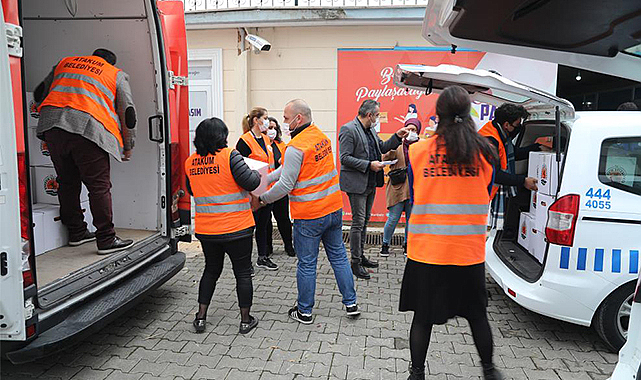 Atakum'da kurban dayanışması