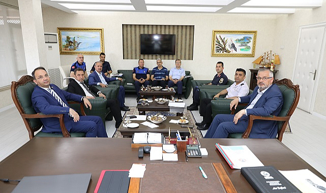 Bafra'da KAPIKAYAFEST için güvenlik toplantısı