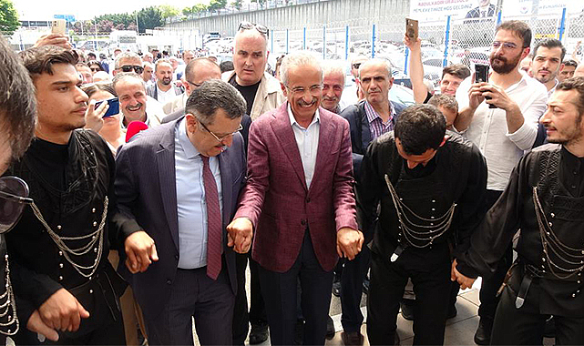 Bakan Uraloğlu'na memleketinde coşkulu karşılama