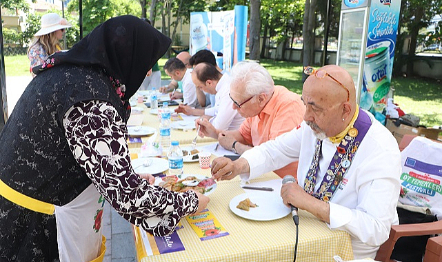 Birbirinden lezzetli ot yemekleri yarıştı