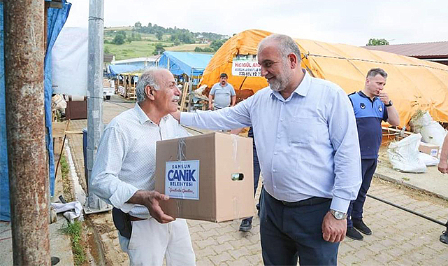 Canik'te besicilere hijyen paketi