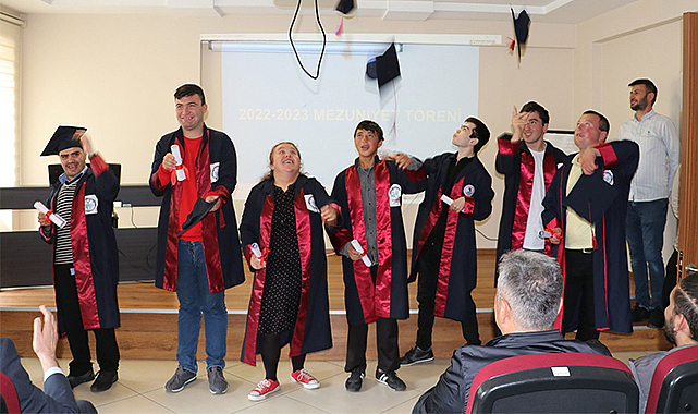 Çok ‘özel’ mezuniyet