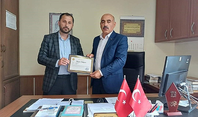 Deprem bölgesinde görev yapan din görevlilerine 'başarı belgesi'