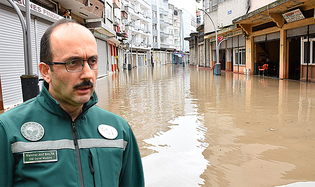 DSİ Genel Müdürü Mehmet Akif Balta Terme’de