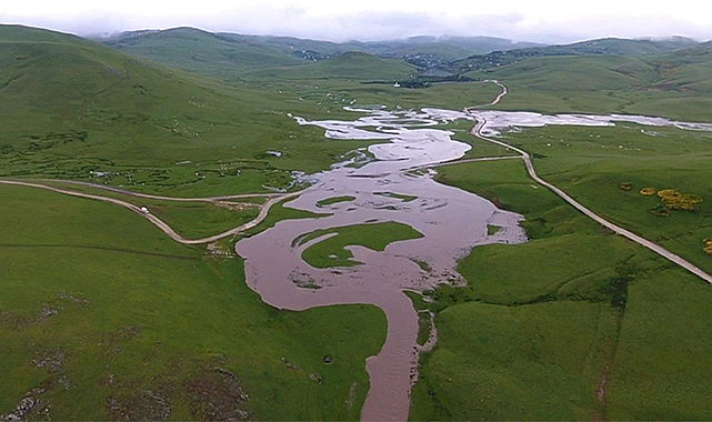 Dünyaca ünlü menderesler taştı