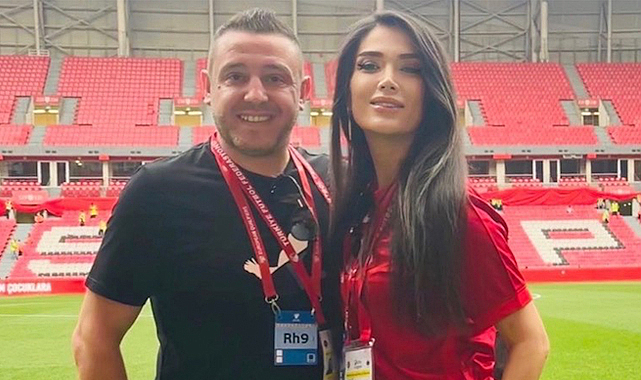 Eski milli futbolcu ve eşi Samsun’da hayran kaldı