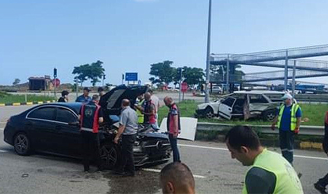 Galatasaraylı futbolcu Barış Alper Yılmaz trafik kazası geçirdi
