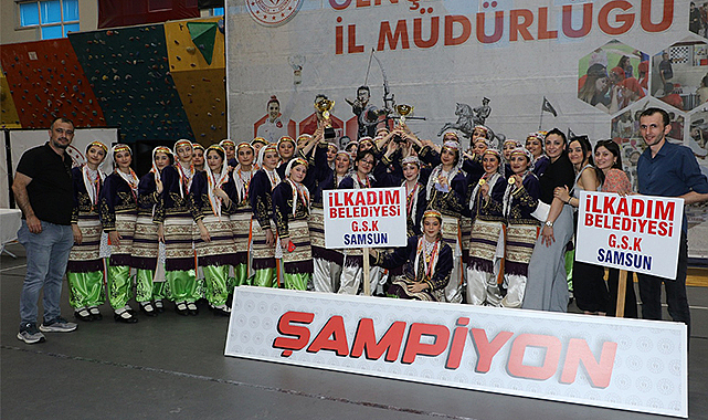 Halk oyunlarında kazananlar belirlendi