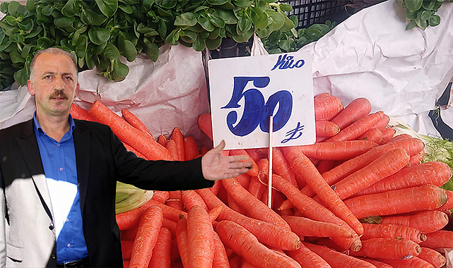 Havuç neden 50 TL’ye çıktı? Başkan Yazıcı açıkladı!