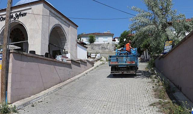 Havza Belediyesi yabani ot ile mücadele çalışmalarına başladı