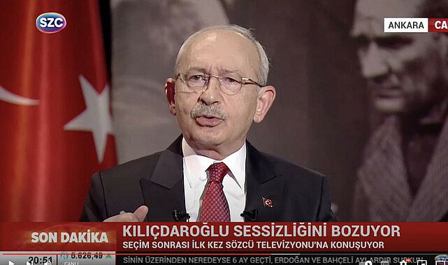 Kılıçdaroğlu Sözcü TV'de istifa sorusuna cevap verdi