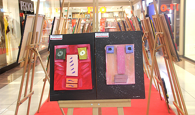 OMÜ Vakfı Koleji’nde atık sergisi