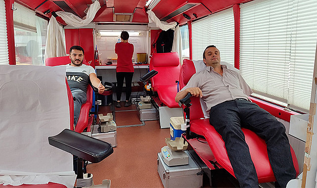 Salıpazarı’nda kan bağışı kampanyası