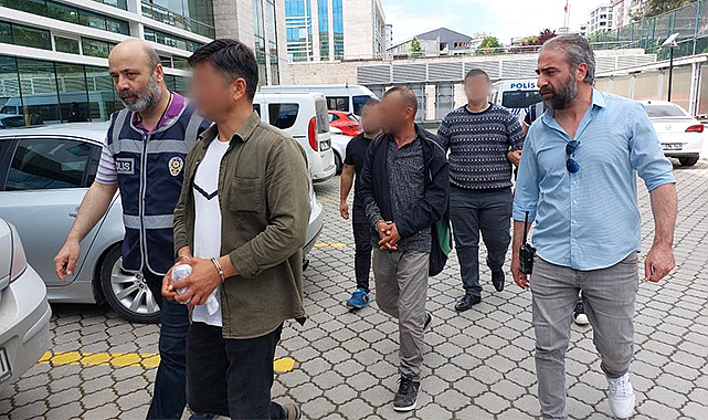Samsun'da aranan şahıslara operasyon: 26 gözaltı