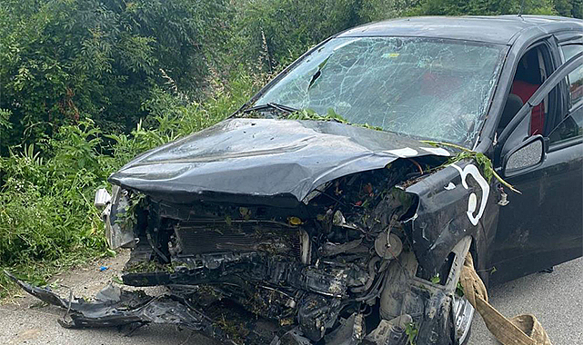 Samsun'da trafik kazası: 5 yaralı