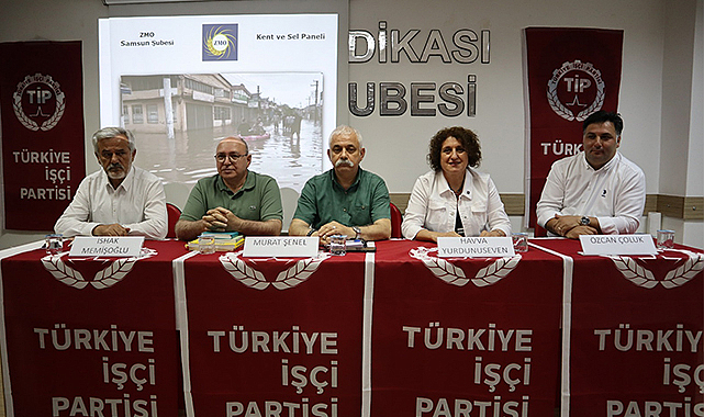 Samsun’daki seller masaya yatırıldı