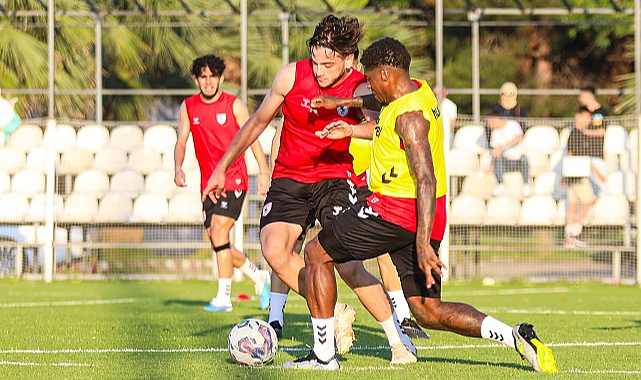 Samsunspor'da ilk izin yapıldı