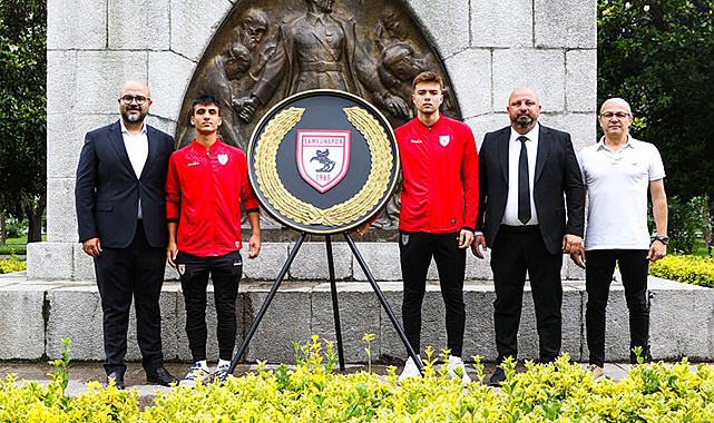 Samsunspor'un 58. kuruluş yıl dönümü sebebiyle tören düzenlendi