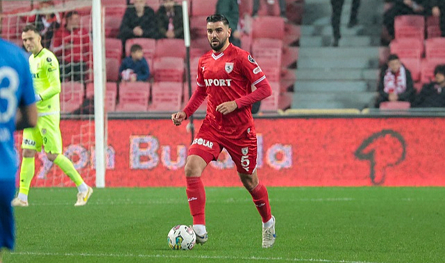 Samsunspor'un stoperi Alim Öztürk boş durmuyor