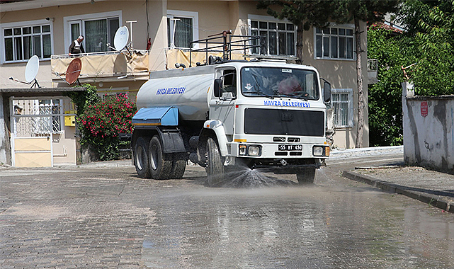 Sel sonrası temizlik çalışması