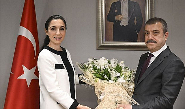 TCMB Başkanı Hafize Gaye Erkan görevi Kavcıoğlu'ndan devraldı