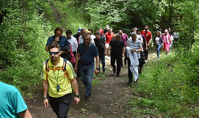 Tekkeköy’de tabiattan arkeolojiye uzanan yürüyüş