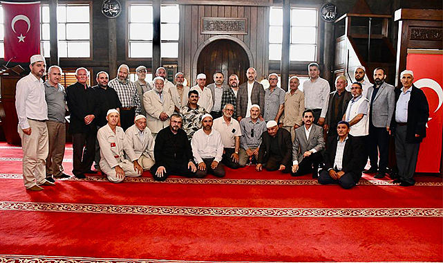 Terme'de hacı adayları kutsal topraklara uğurlandı