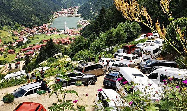 Uzungöl’de Kurban Bayramı tatili yoğunluğu