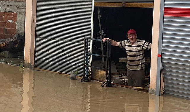 19 Mayıs ilçesinde sel kabusu!