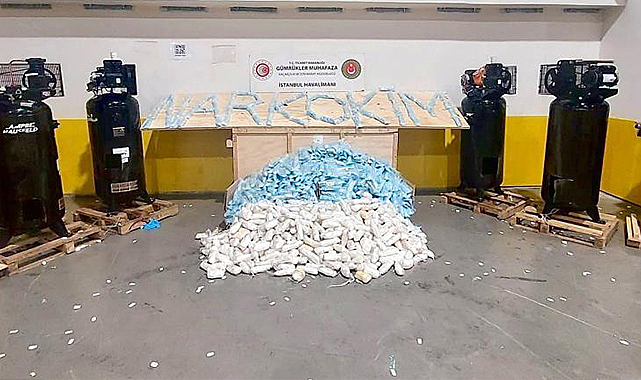 427 kilogram metamfetamin ele geçirildi