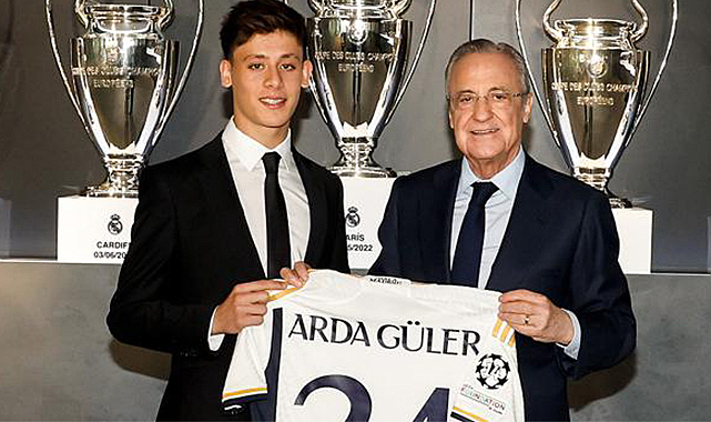 Arda Güler, Real Madrid'e imzayı attı