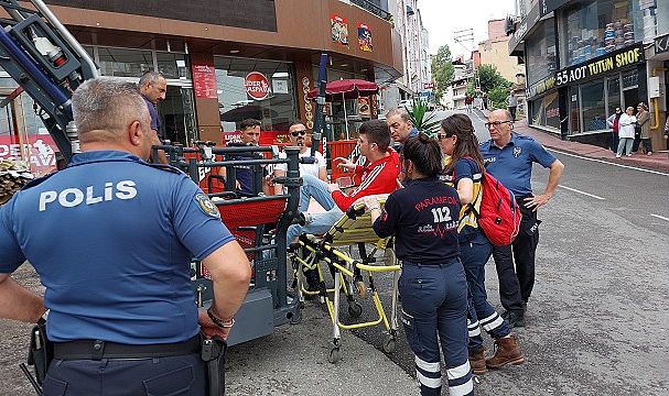 Arkadaş dayağından balkondan atlayarak kaçtı!