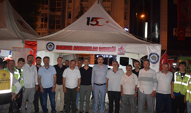 Asarcıklılar Derneği keşkek dağıttı