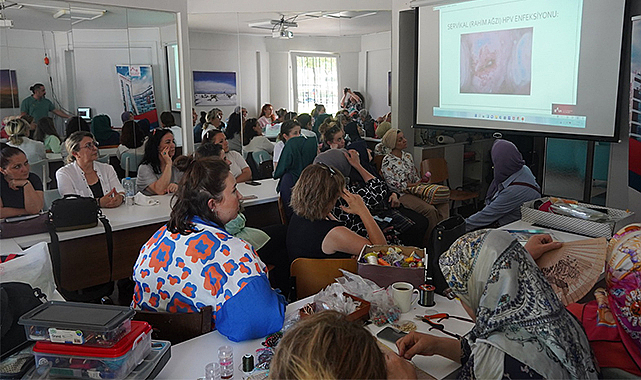 Atakum'da kadınlar sağlık konuşuyor