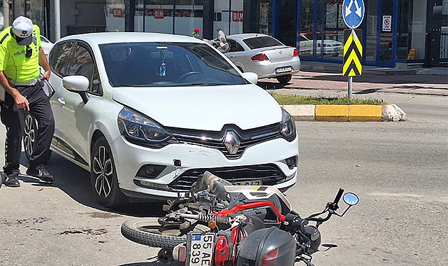 Bafra’da 3 ayrı kaza!