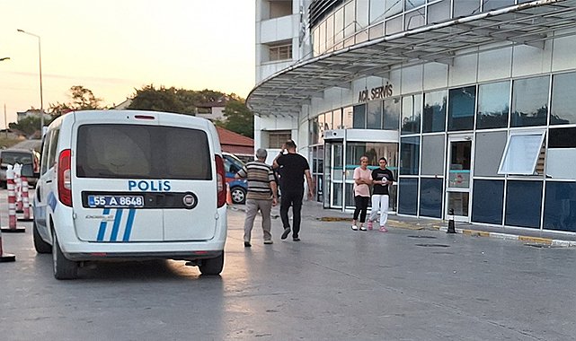 Bafra’da bıçaklı kavga! Yüzüne bıçak soktu