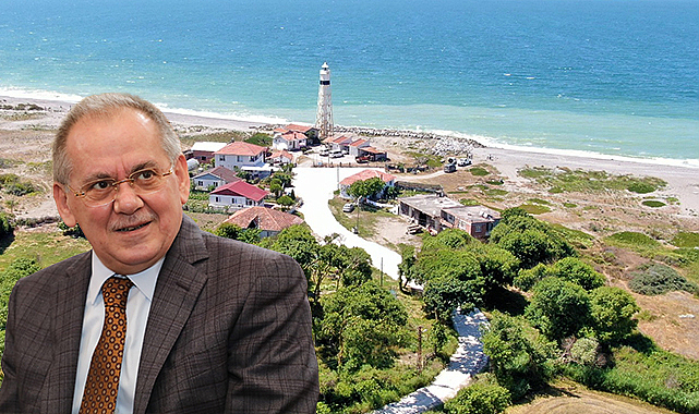 Bafra'da tarihi deniz fenerine giden yol yenilendi