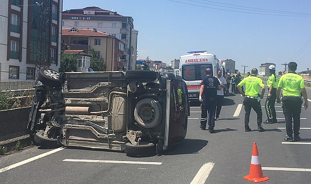 Bayram tatili dönüşü az daha faciayla sonuçlanacaktı