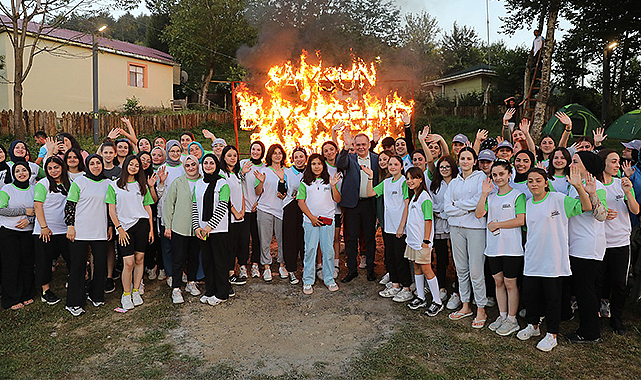 Büyükşehir’in gençlere özel kampına yoğun ilgi