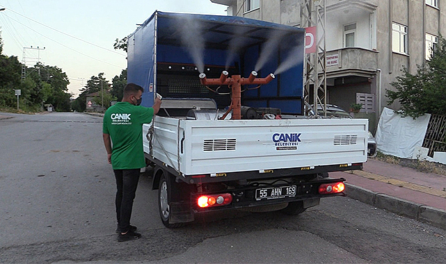 Canik’te haşereye geçit yok