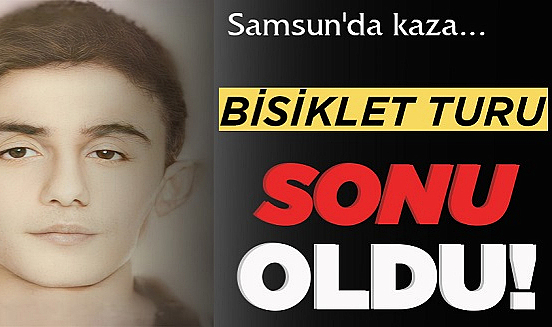 Çarşamba'da kahreden ölüm! 16 yaşındaki Egehan kaza kurbanı