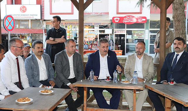 Destici Samsun'da taziye ziyaretinde bulundu