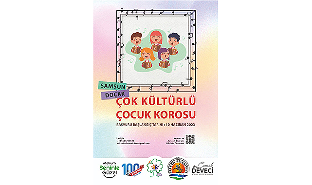 ‘Doğanın Çocukları’ndan Çok Kültürlü Çocuk Korosu 