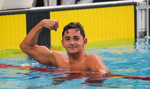 Emir Batur’dan EYOF rekoru