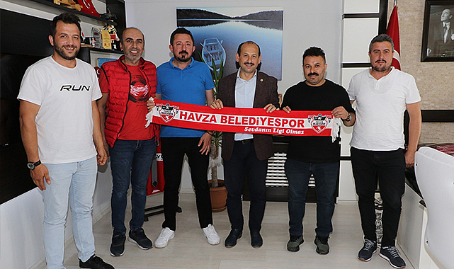 Havza Belediyespor’dan Dereci’ye ziyaret